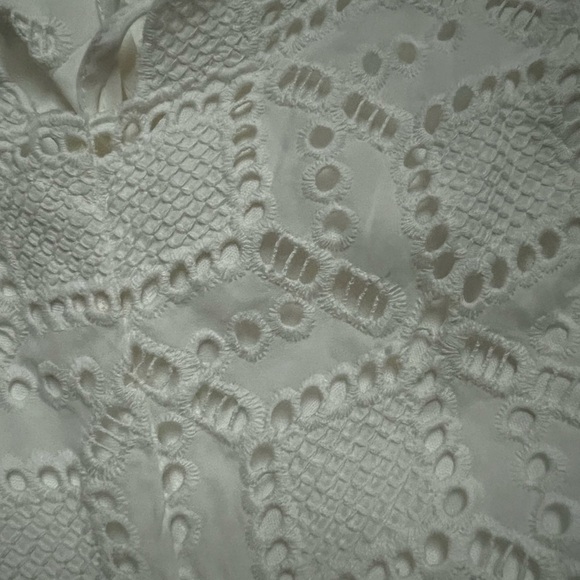 BP white eyelet romper size Large NWT - Picture 9 of 10